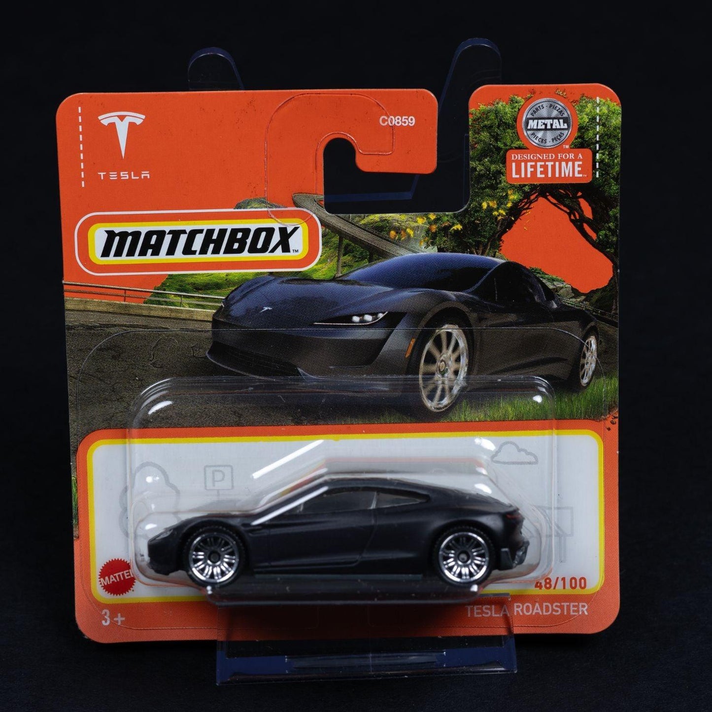 tesla-roadster-fuer-sammler-standmodell-mattel-matchbox-164-ovp-1 - Utopia Collectibles