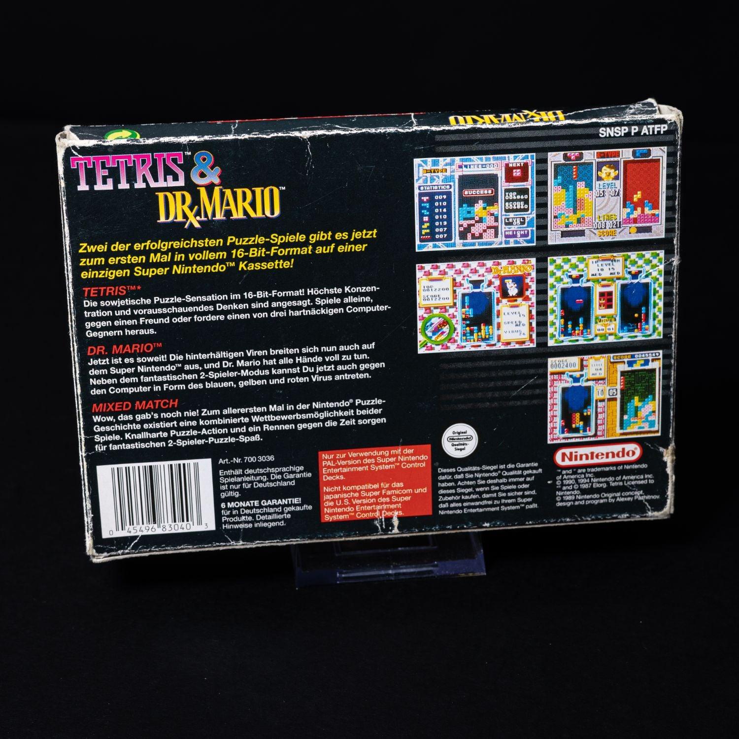 tetris-dr-mario-fuer-super-nintendo-snes-nur-modul-pal-top-zustand-3 - Utopia Collectibles