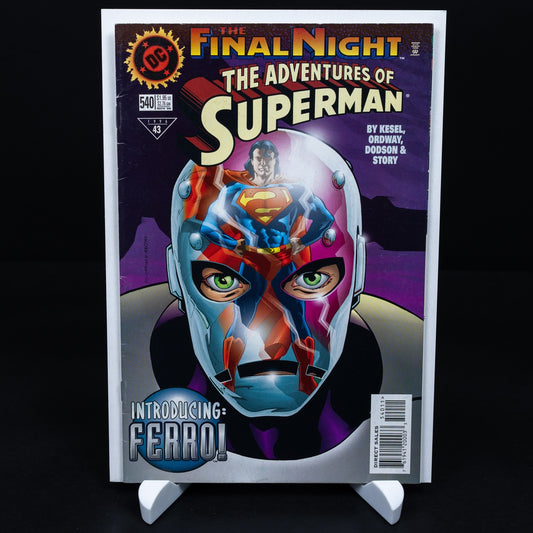 The Adventures of Superman - #540 - DIRECT SALES - 1996 - Englisch - Z0-1