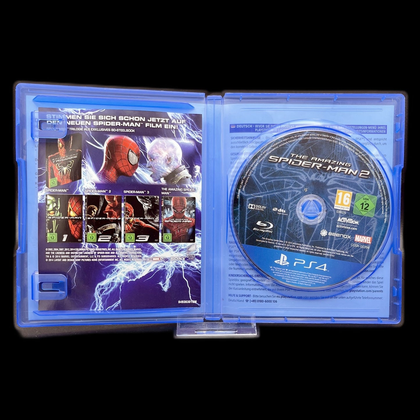 The Amazing Spider-Man 2 - Playstation 4 - Complete in Box - deutsch - Gebraucht