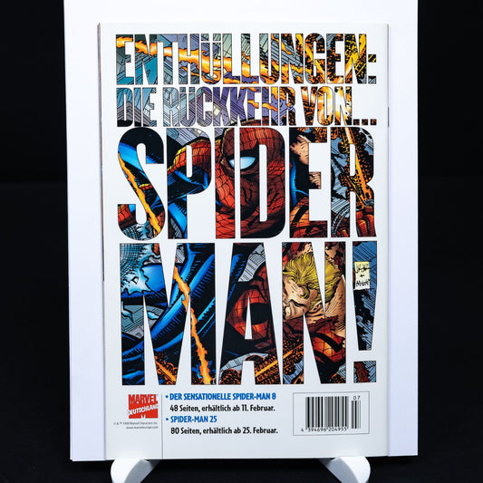 The Amazing Spider-Man - Comic #7 (1999) - Welt ohne Helden - Deutsch - Z 0-1