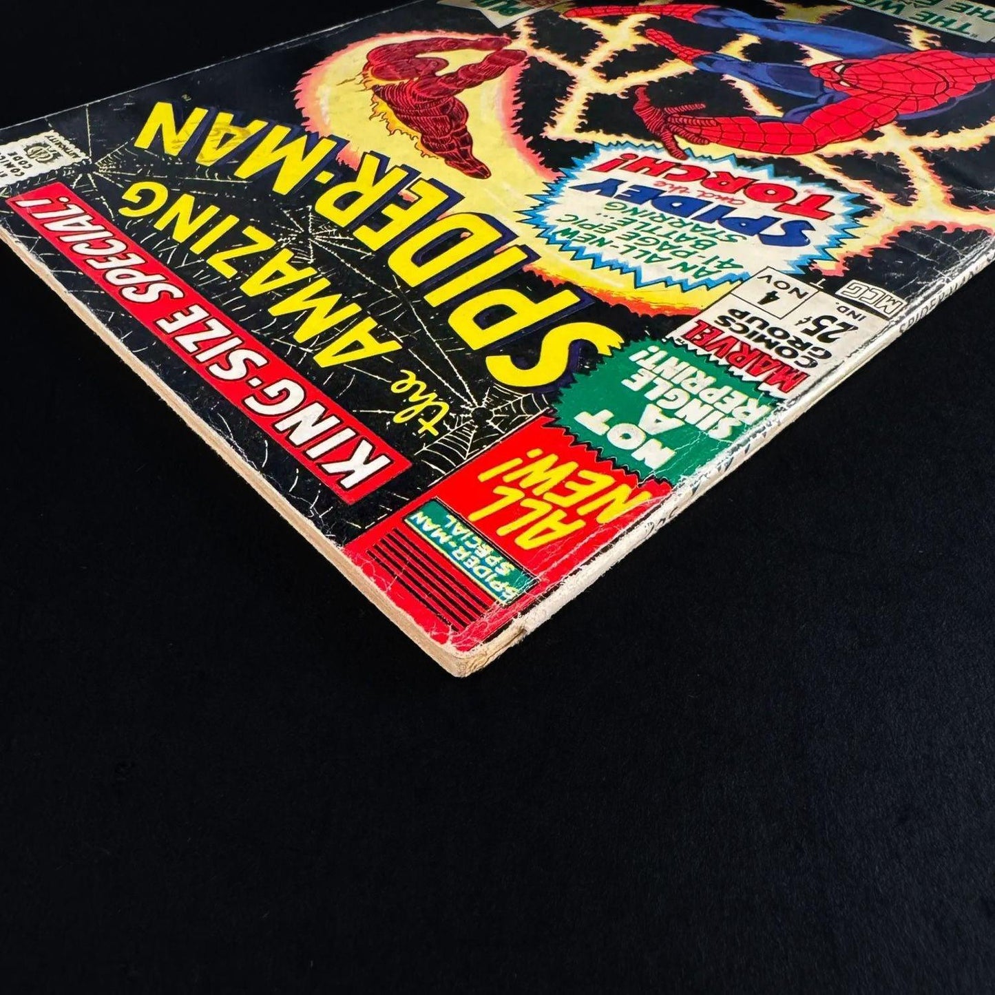 the-amazing-spider-man-king-size-special-comic-the-web-and-the-flame-1967-3 - Utopia Collectibles