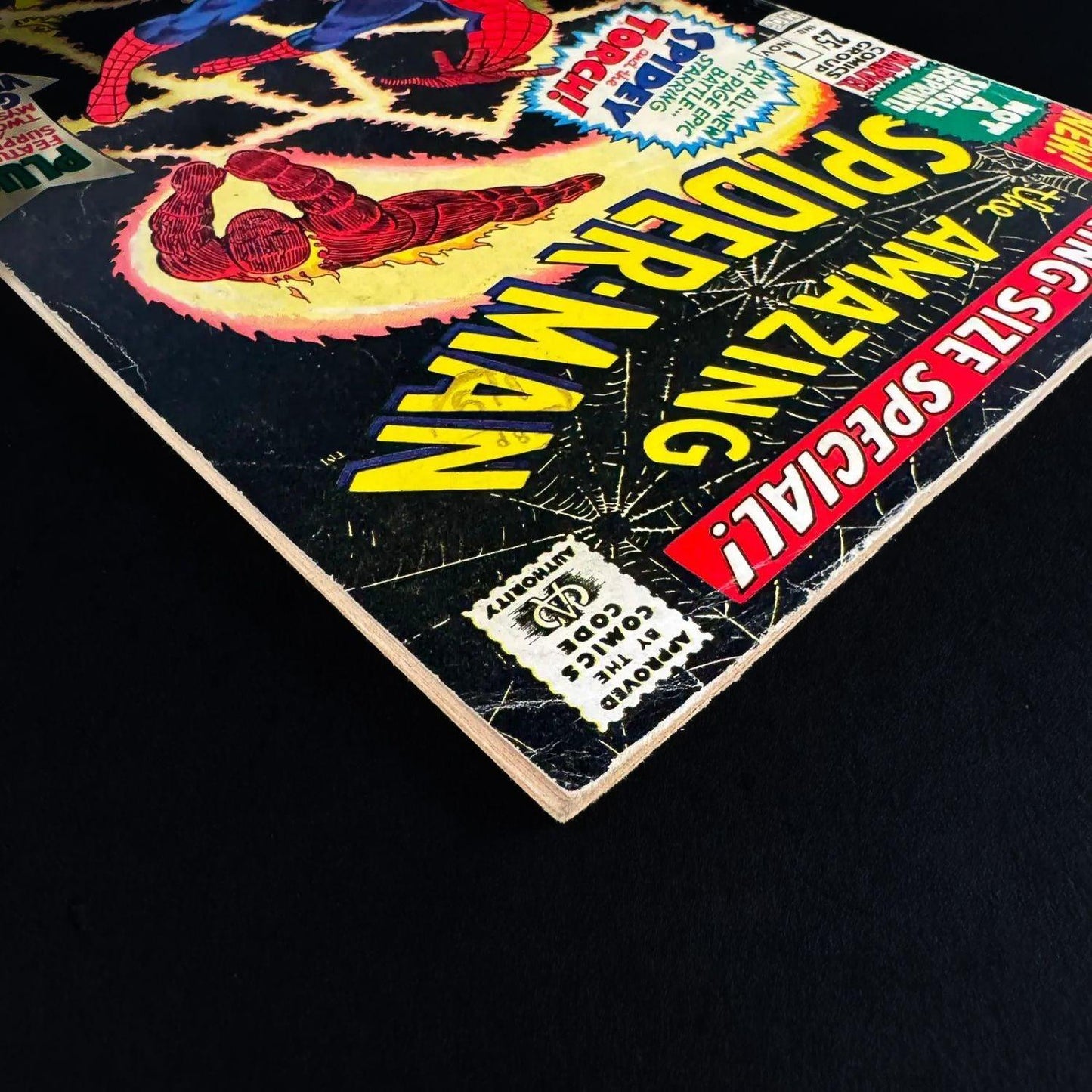 the-amazing-spider-man-king-size-special-comic-the-web-and-the-flame-1967-4 - Utopia Collectibles