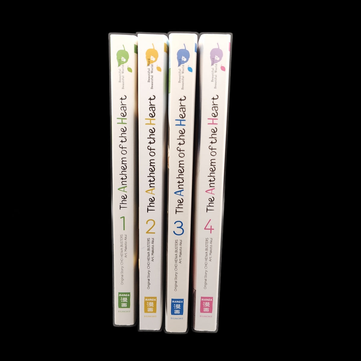 The Anthem of the Heart - Band 1-4 - Egmont Manga - Deutsch - Schulleben