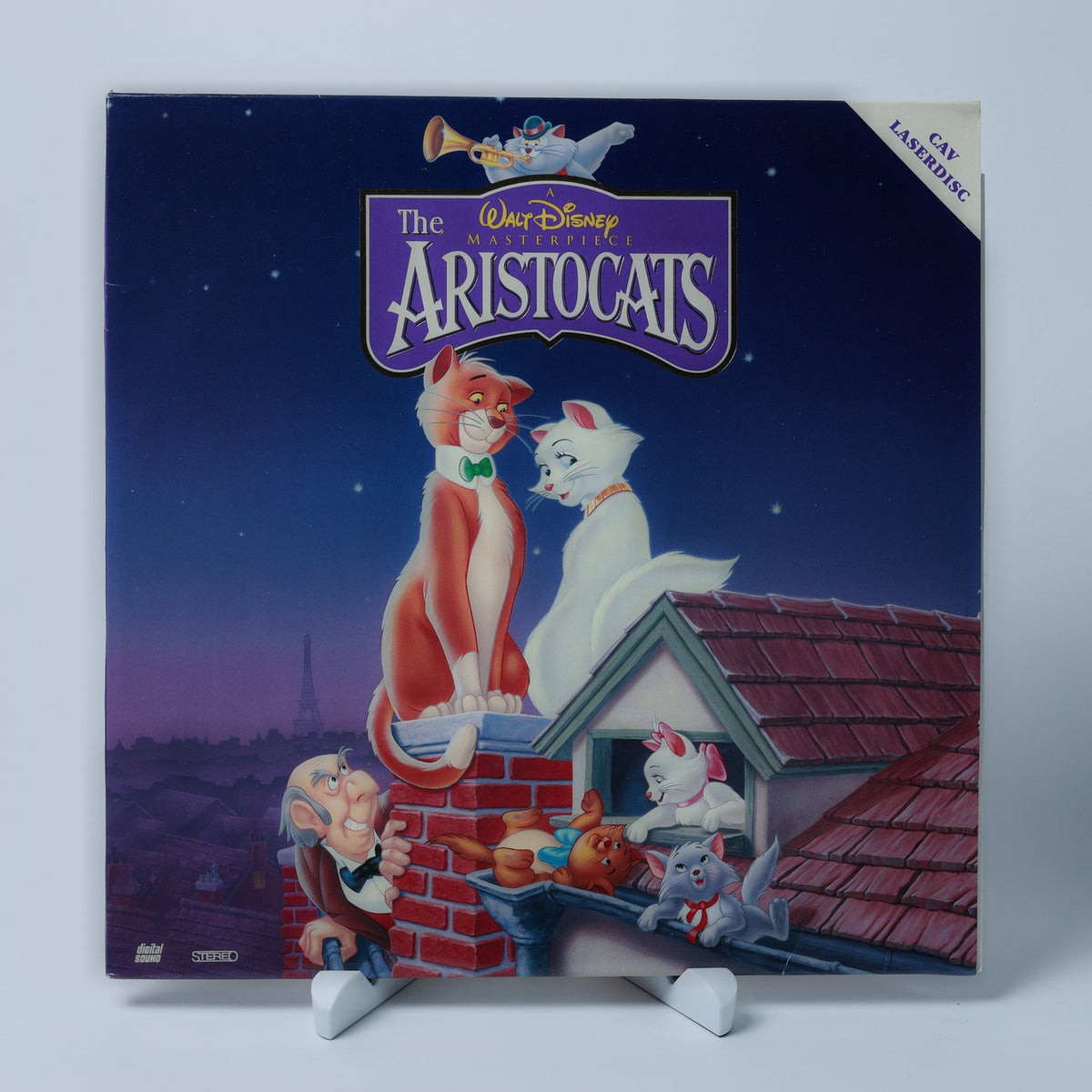 The Aristocats - Walt Disney Masterpiece LaserDisc - CAV - Zustand Gut