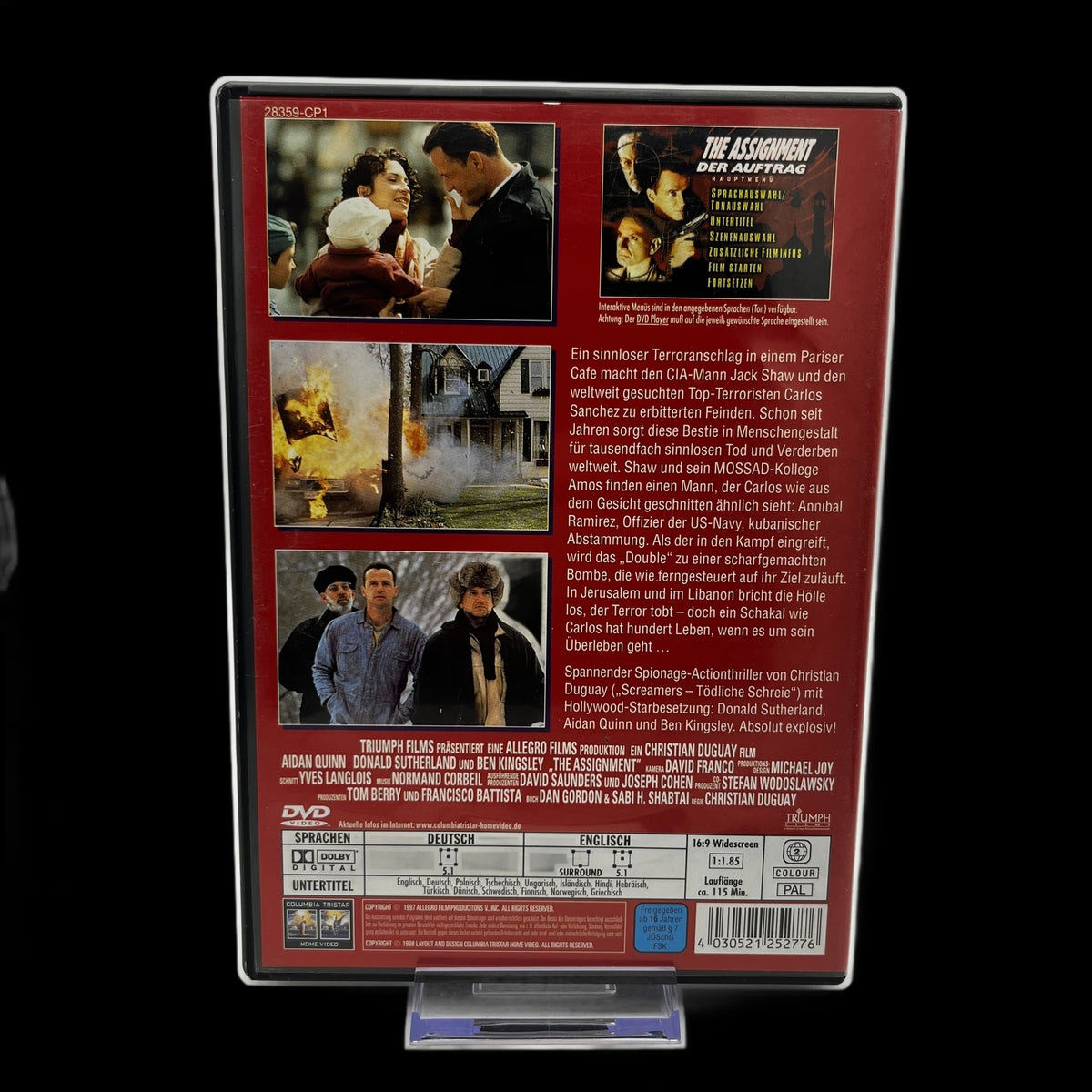 The Assignment - Der Auftrag - DVD - Gebraucht