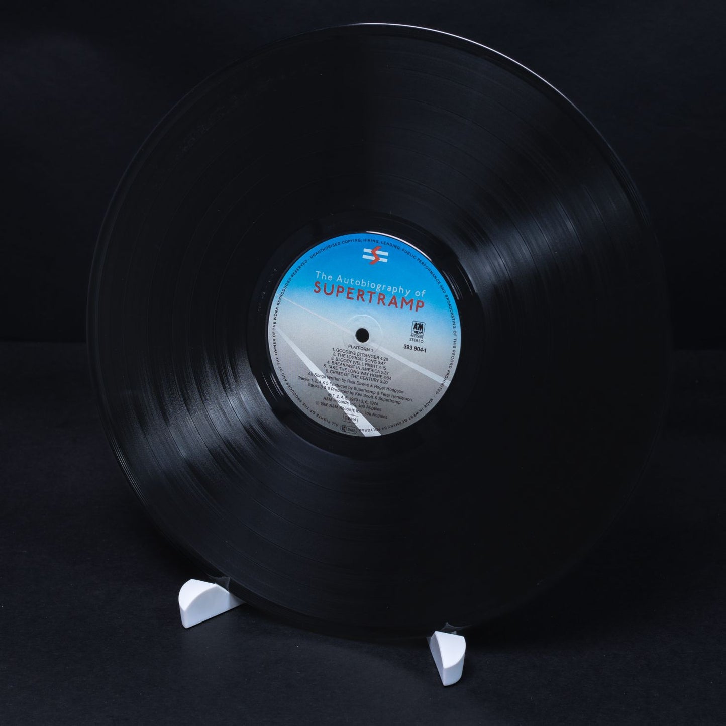 The Autobiography Of Supertramp - Vinyl LP 12'' Schallplatte - NM / VG