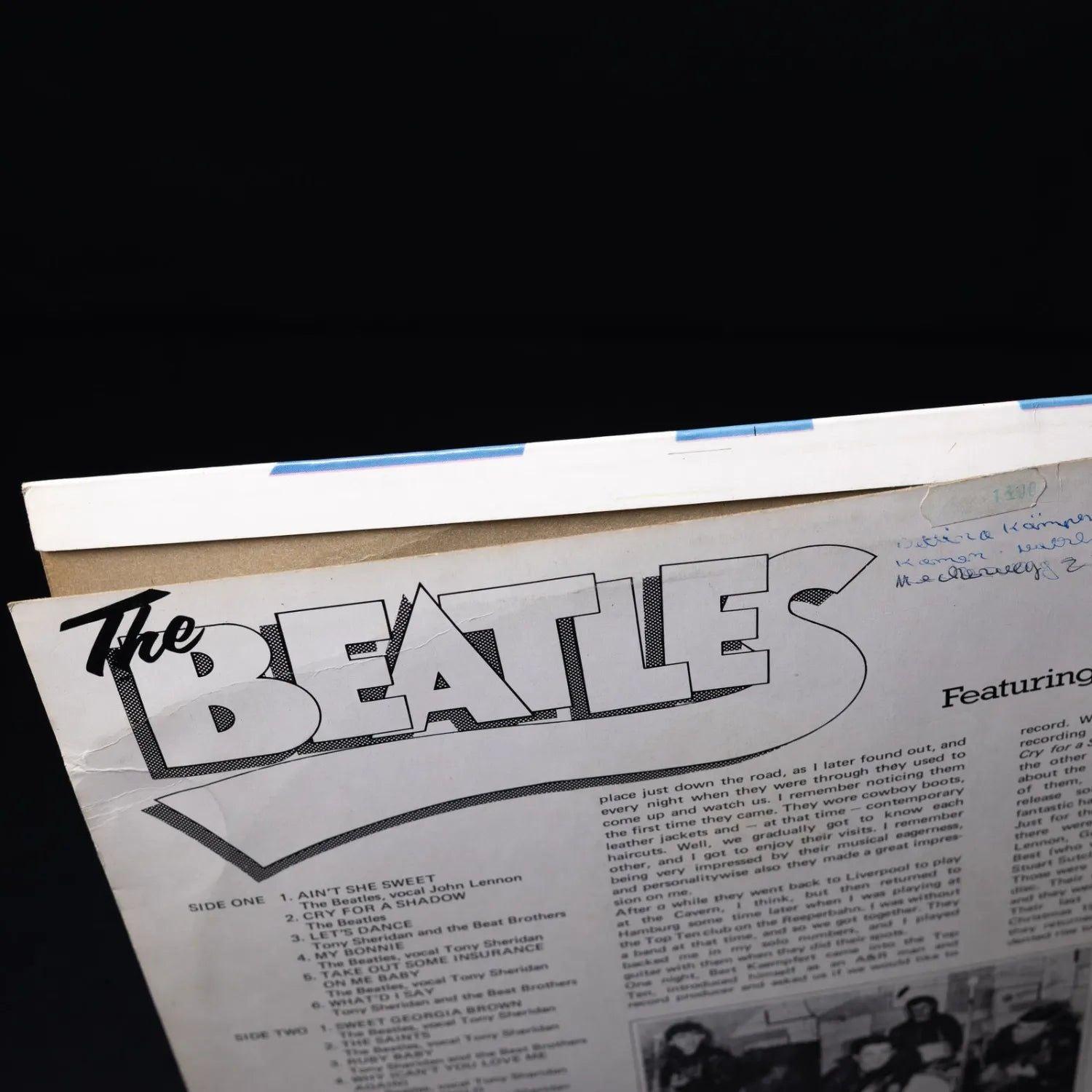 the-beatles-featuring-tony-sheridan-1976-vinyl-lp-schallplatte-12-vg-g-4 - Utopia Collectibles