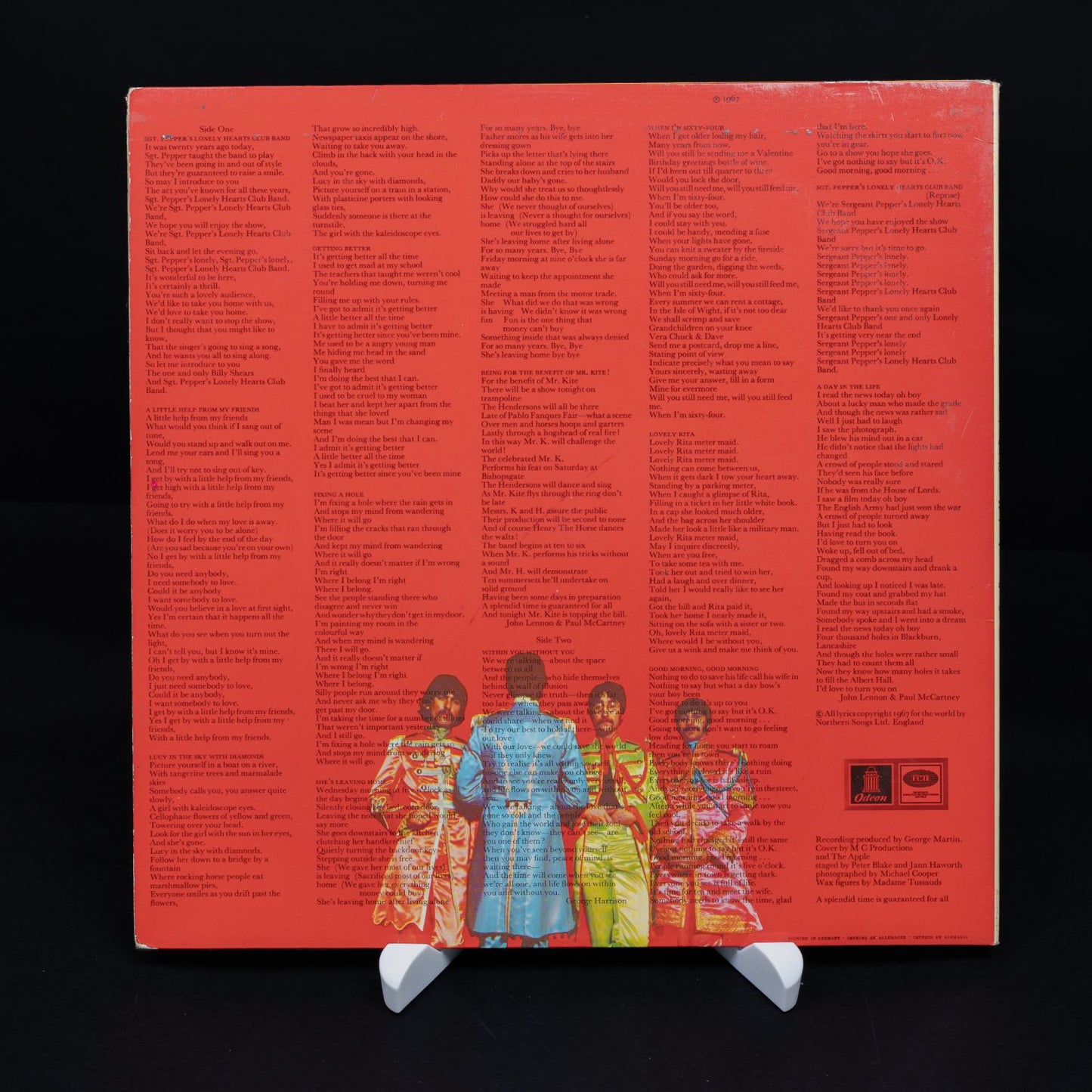 The Beatles – Sgt. Pepper's Lonely Hearts Club Band - Vinyl LP - VG / VG+