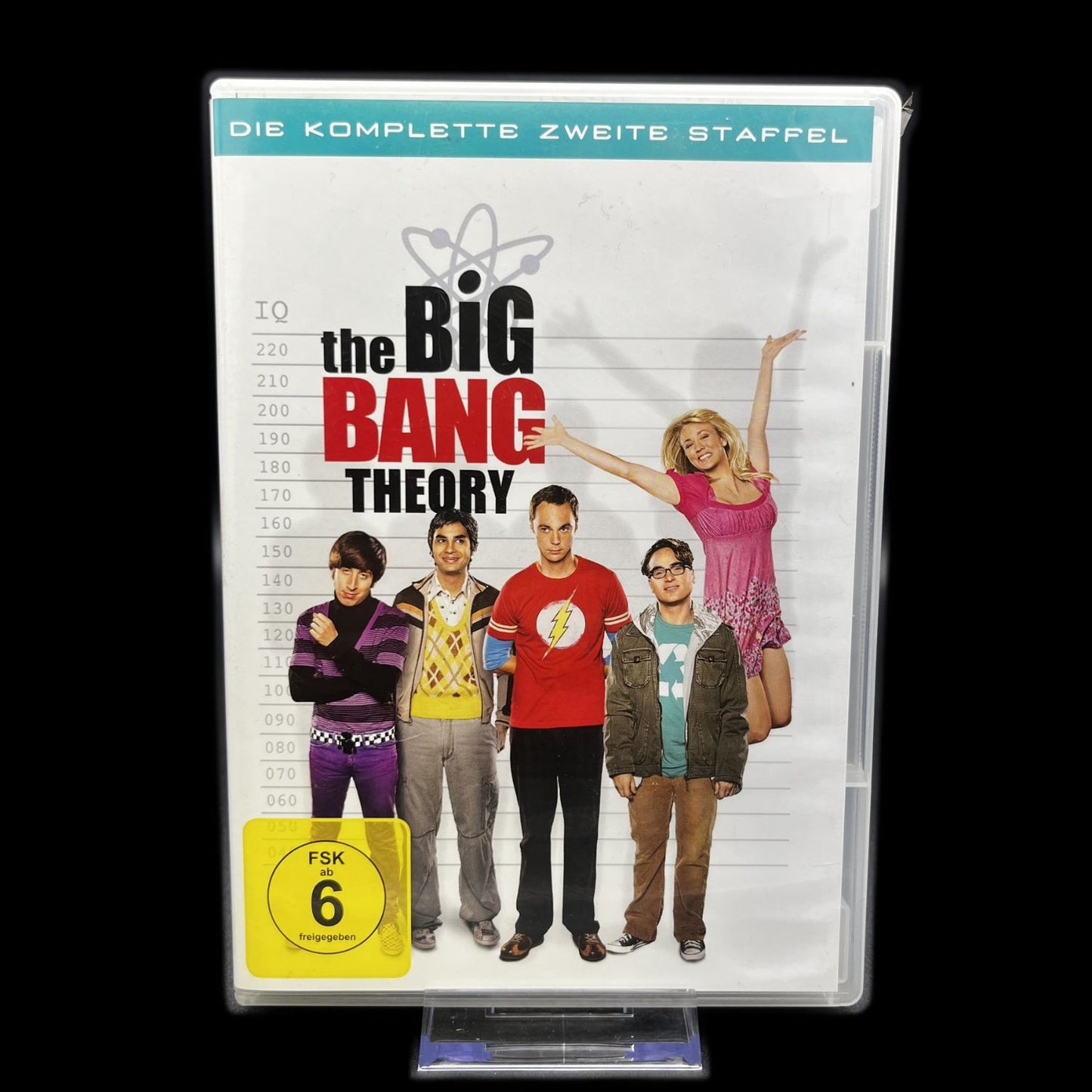 The Big Bang Theory - Stafffel 2 - DVD - Warner Bros - Guter Zustand