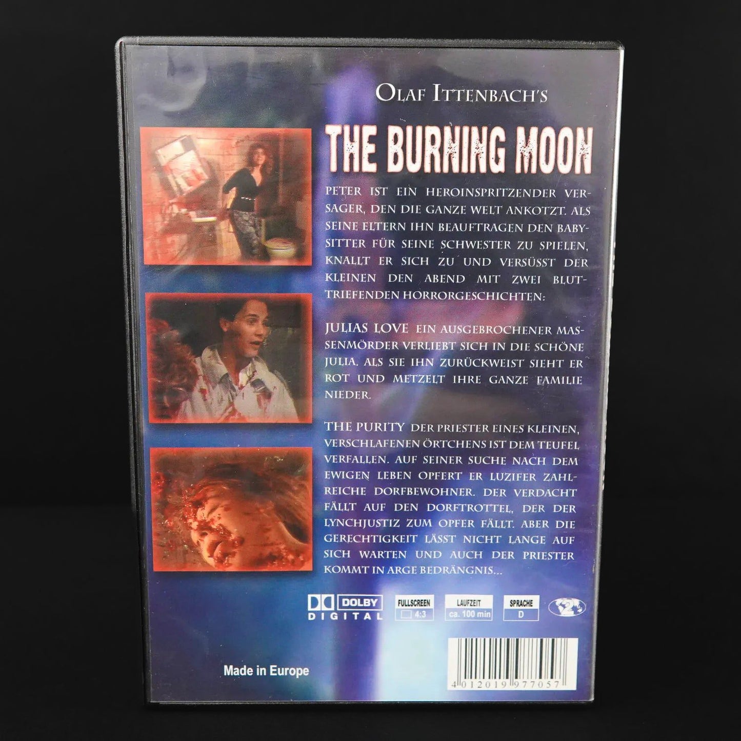 The Burning Moon - Olaf Ittenbach Collection - DVD - Deutsch - Gebraucht
