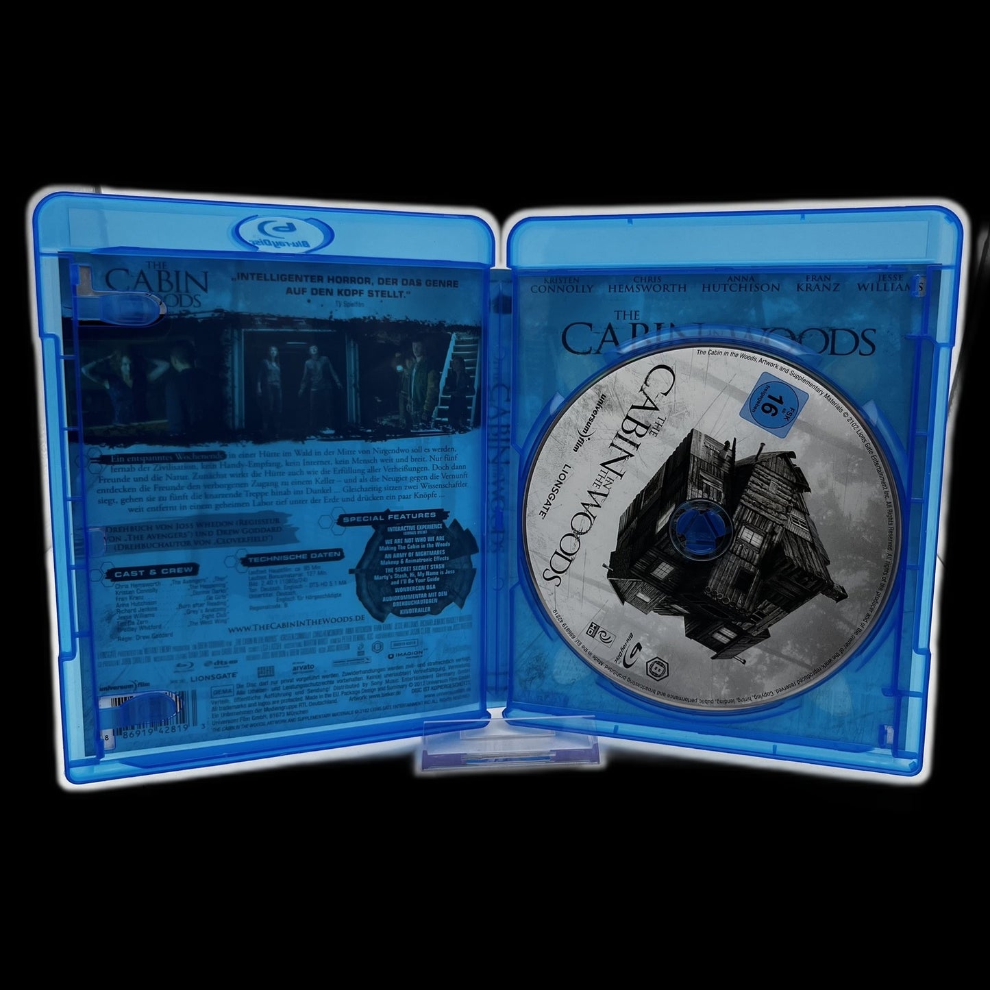 The Cabin in the Woods - Regie Drew Goddard - Blu-Ray - Top Zustand