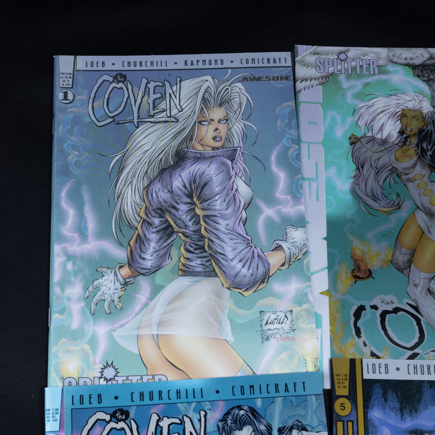 The Coven - Band 1-6 - Buchhandelsausgabe & Presseausgabe (= 12 STK) - Deutsch