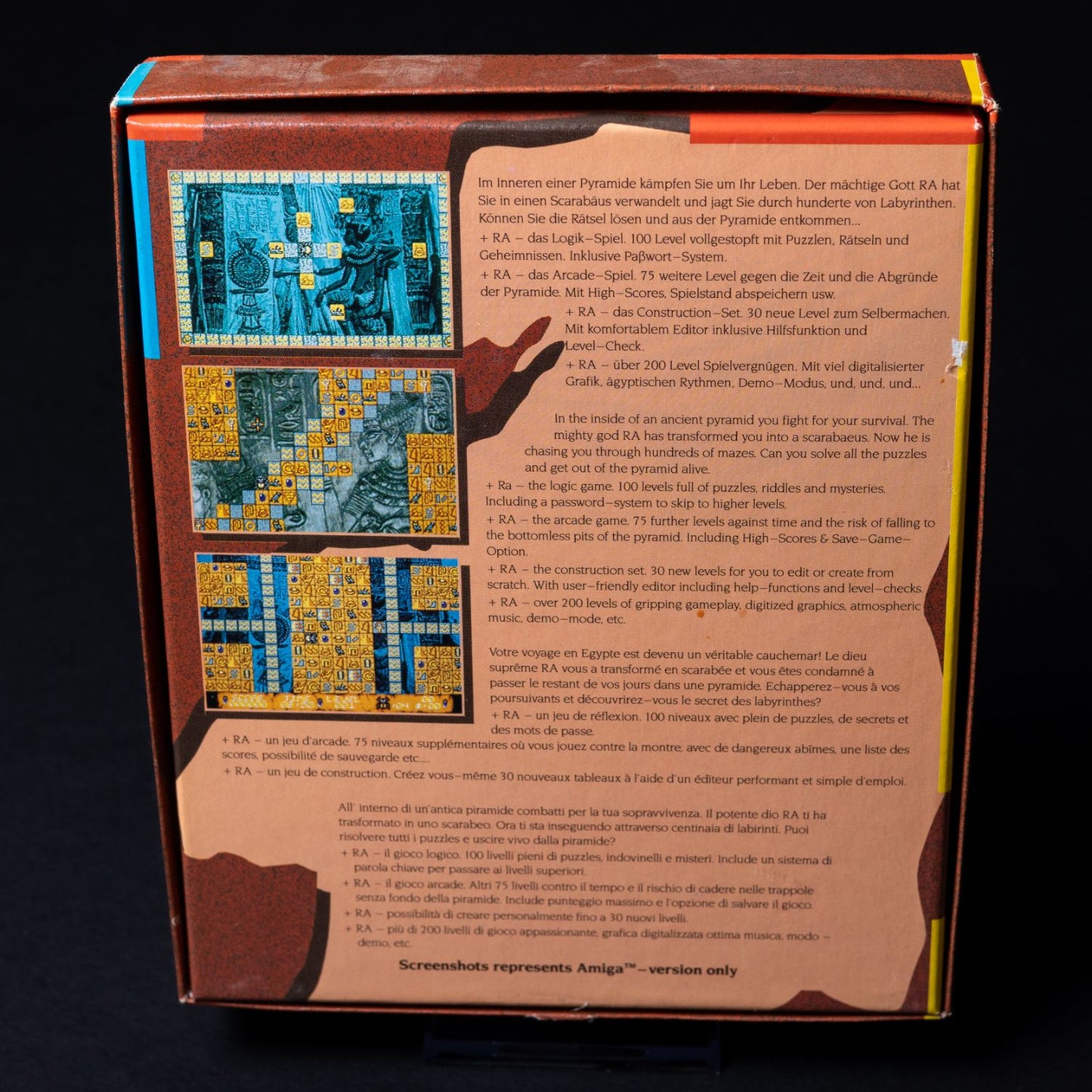 The Curse of Ra - PC IBM / MS-DOS Spiel - Big Box CiB Komplett - Zustand Gut