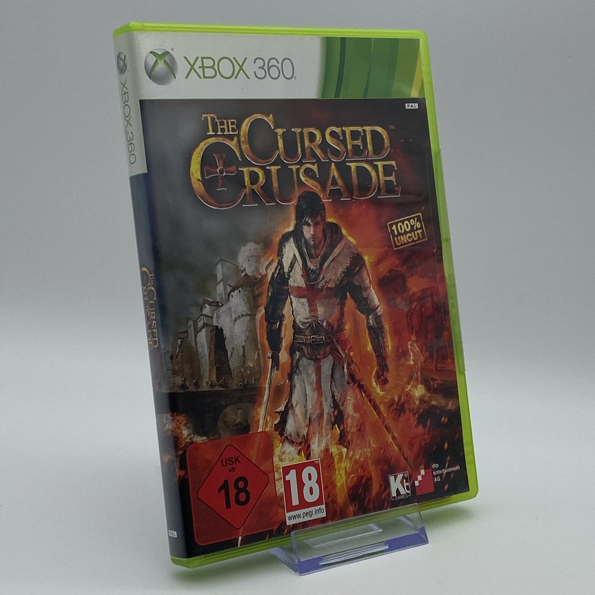 The Cursed Crusade - Xbox 360 Spiel - CiB - PAL - Deutsch - Zustand Sehr Gut
