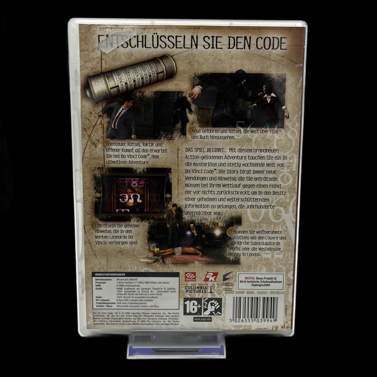 The Da Vinci Code Sakrileg - PC - Complete in Box - PAL - deutsch - Gebraucht