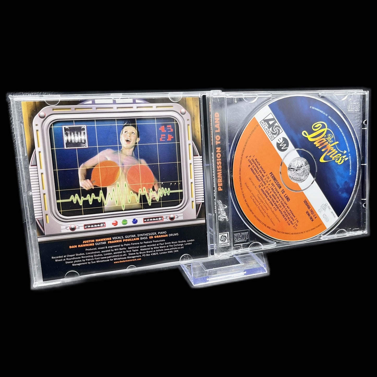 The Darkness - Permission to Land - Rock - Album - 2003 - Audio CD - Gebraucht