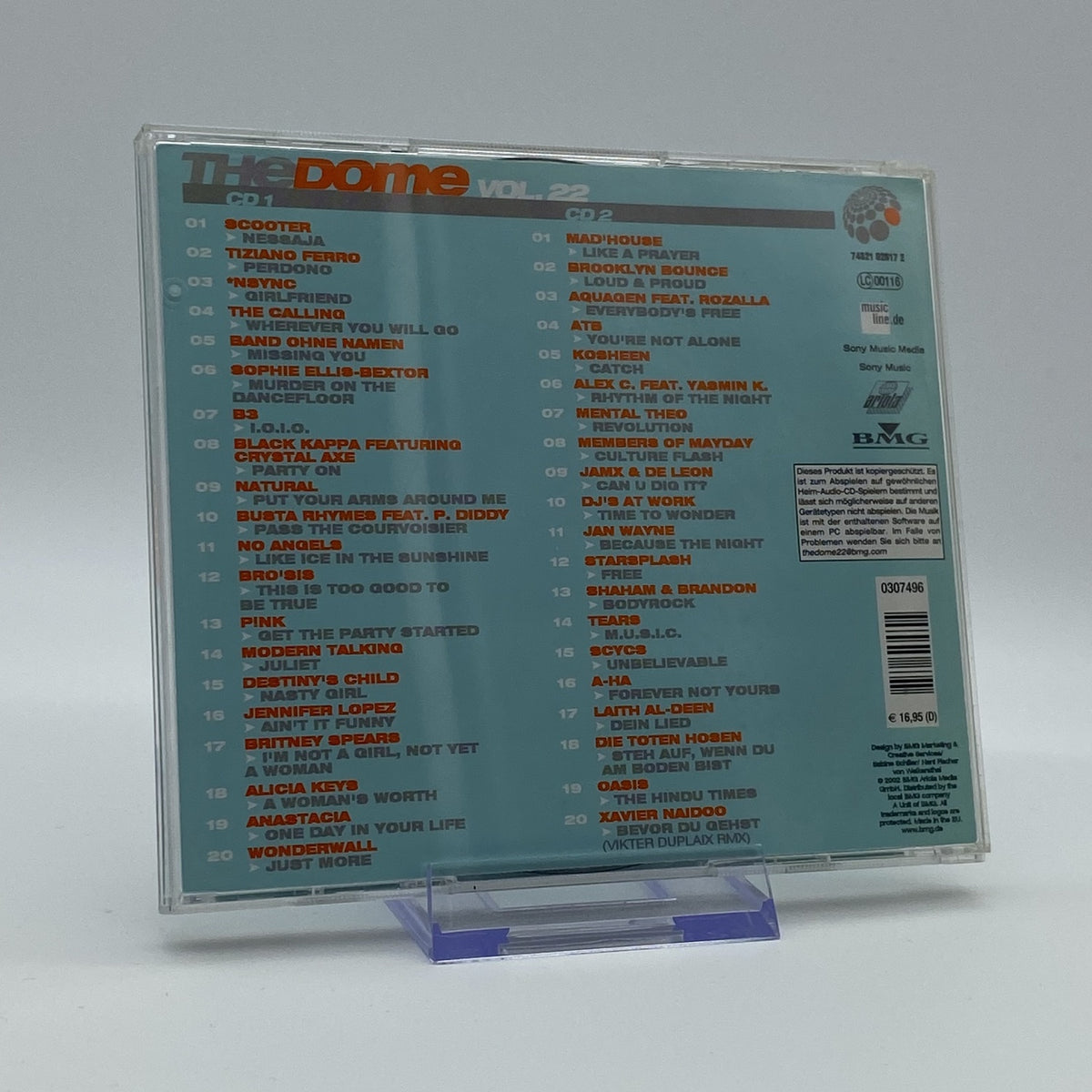 The Dome Vol. 22 - 2002 - Various Artists - Doppel-CD - Zustand Gebraucht