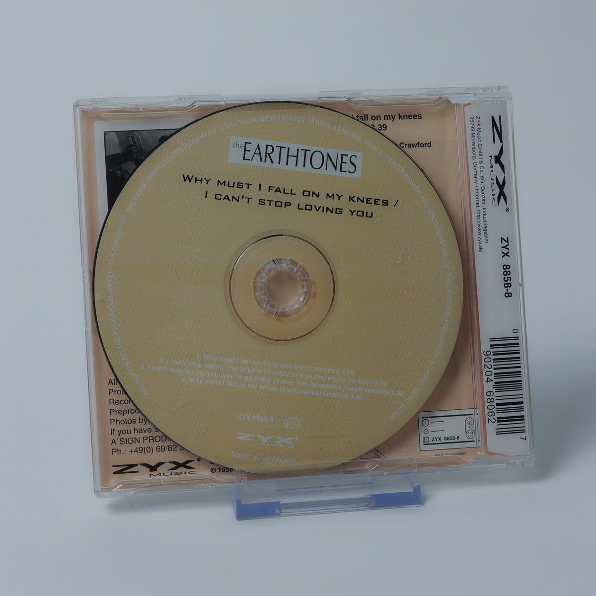 The Earthtones - Why Must I Fall on My Knees / I Can't Stop - CD - Gebraucht