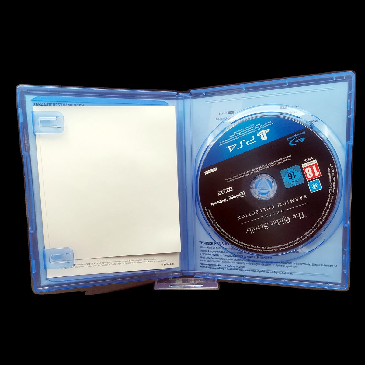The Elder Scrolls Online - Playstation 4 PS4 - CiB - PAL - deutsch - Gebraucht