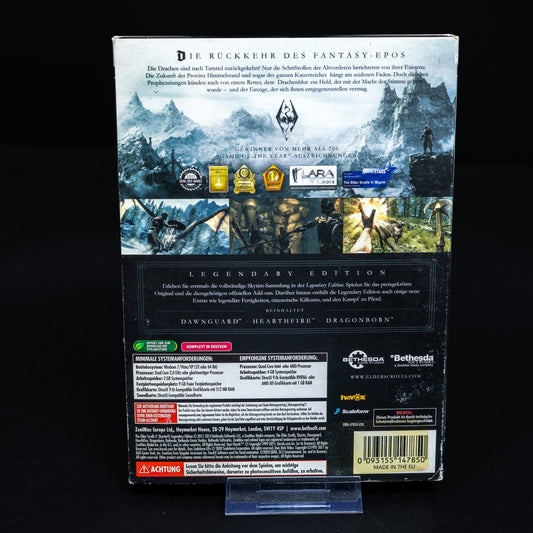 The Elder Scrolls V - Skyrim - PC CD-ROM Spiel - CiB - Deutsch - Zustand Gut