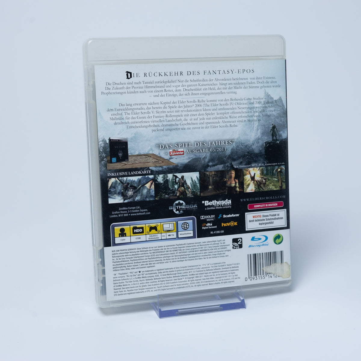 The Elder Scrolls V: Skyrim - Playstation 3 PS3 - Rollenspiel - Gebraucht
