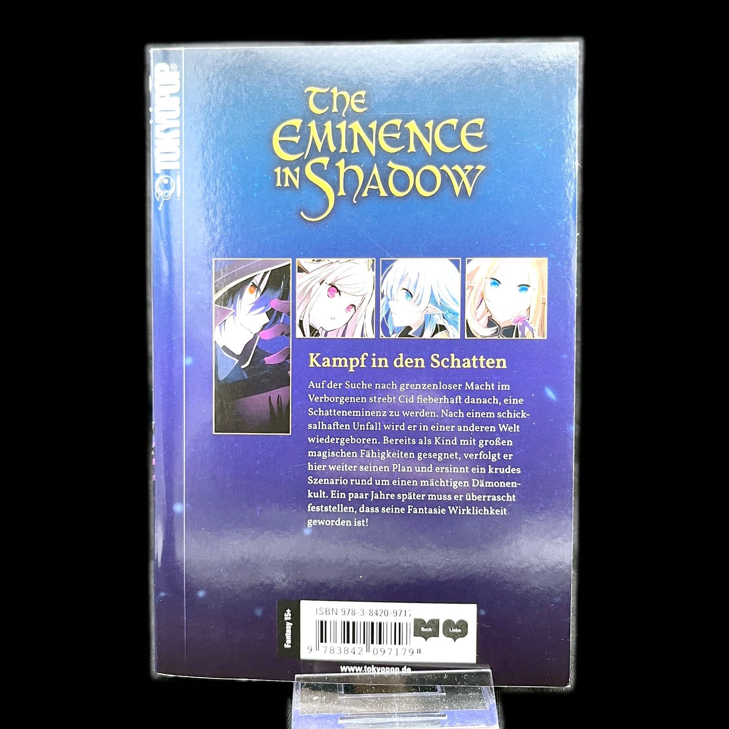 The Eminence in Shadow - Band 1 - TOKYOPOP - Deutsch - Fantasy - Gebraucht