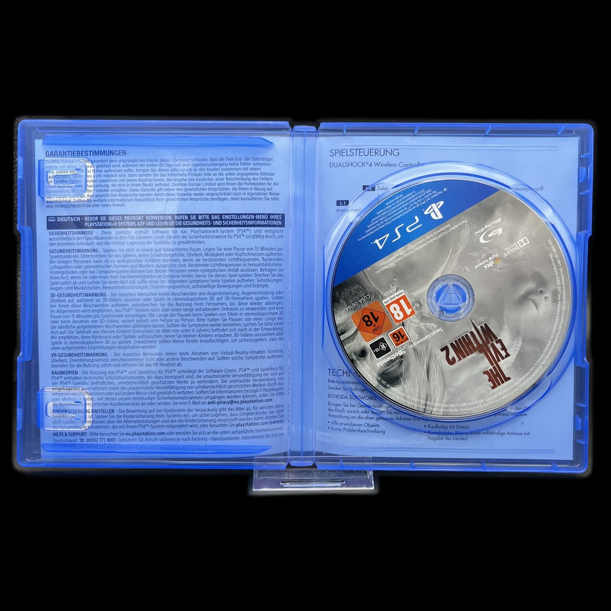 The Evil Within 2 - Playstation 4 PS4 - CiB - PAL - deutsch - Gebraucht