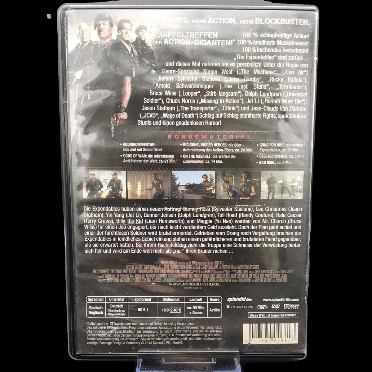 The Expendables 2 - The Expendables - DVD - Action - Buddy - Film - Gebraucht
