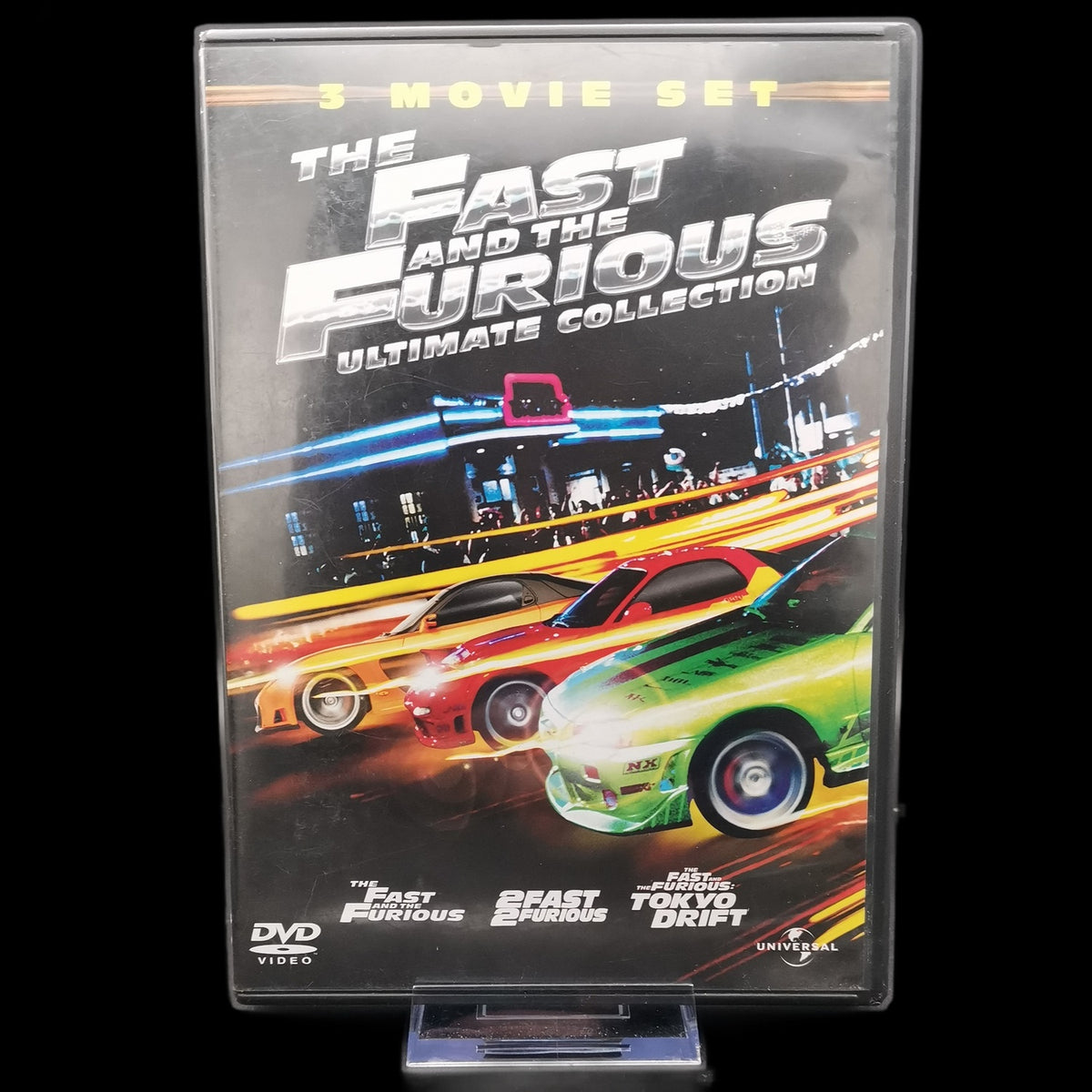The Fast and the Furious - Fast & Furious - 3 Filme Set - DVD - Gebraucht