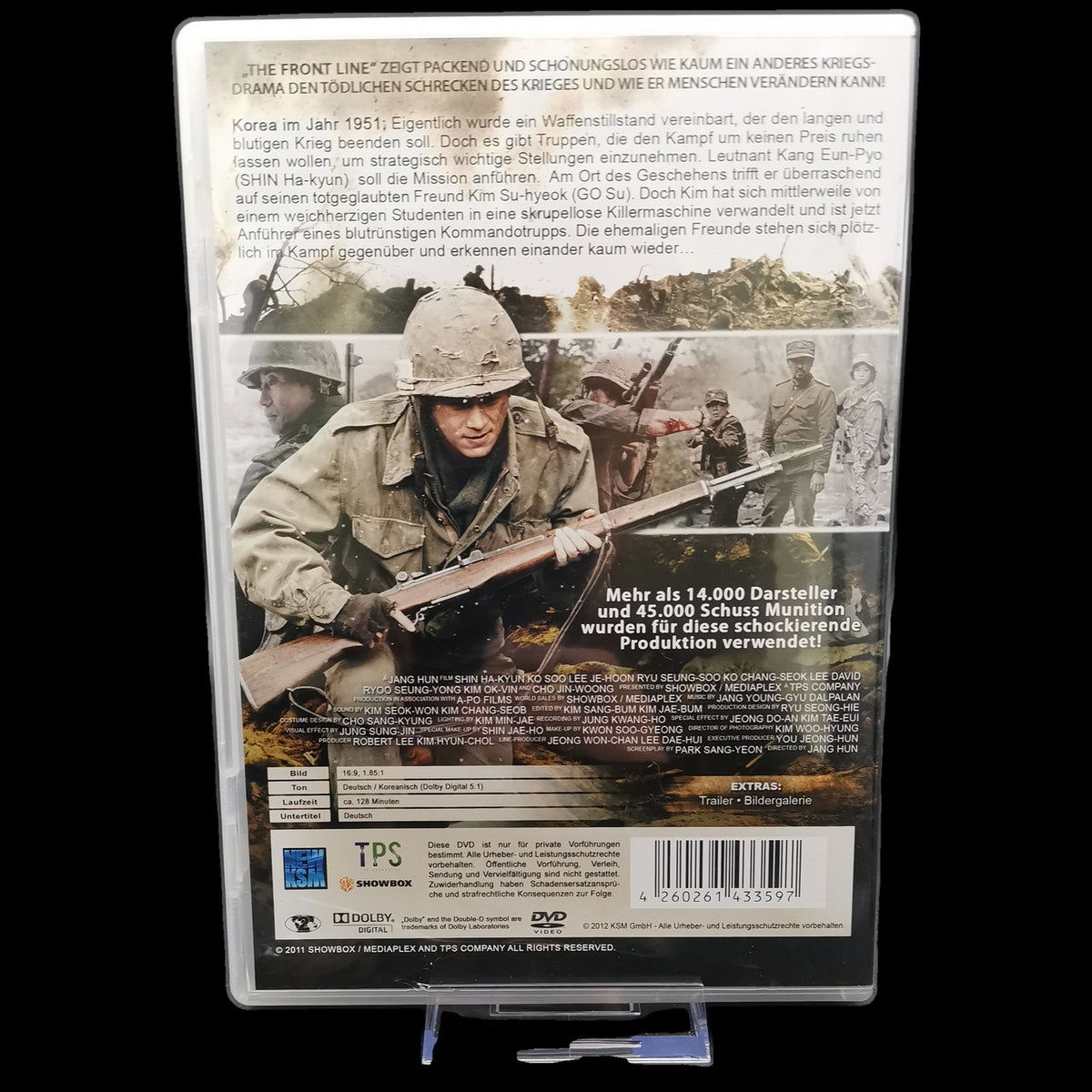 The Front Line - Wendecover - Kriegsfilm - 2011 - FSK 16 - DVD - Gebraucht