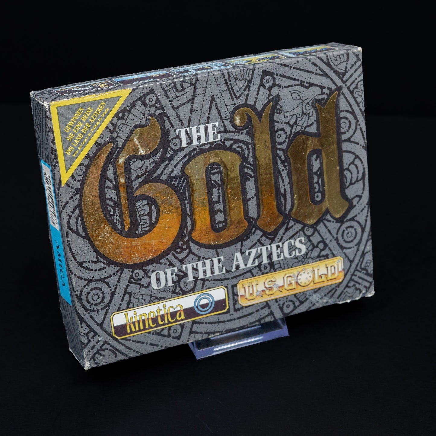 The Gold of the Aztecs - Amiga Spiel - Big Box CiB - Zustand Okay