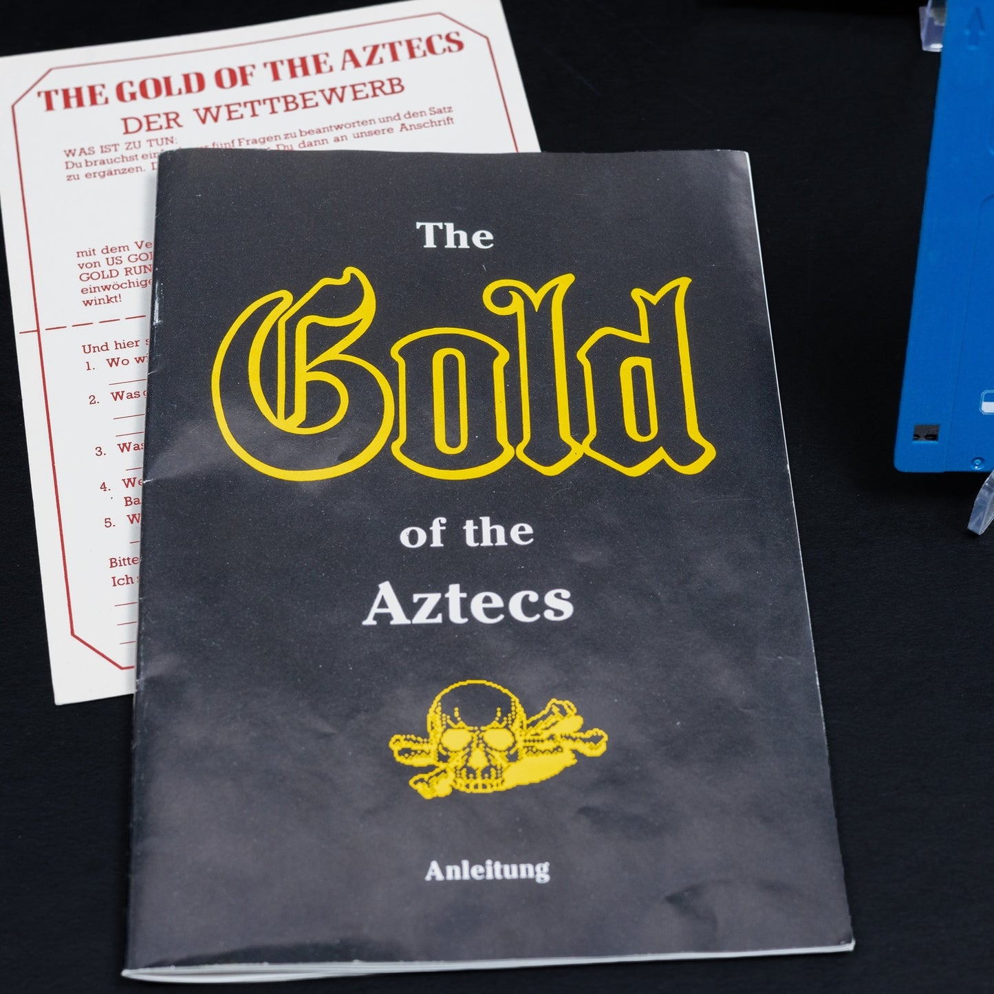 The Gold of the Aztecs - Amiga Spiel - Big Box CiB - Zustand Okay