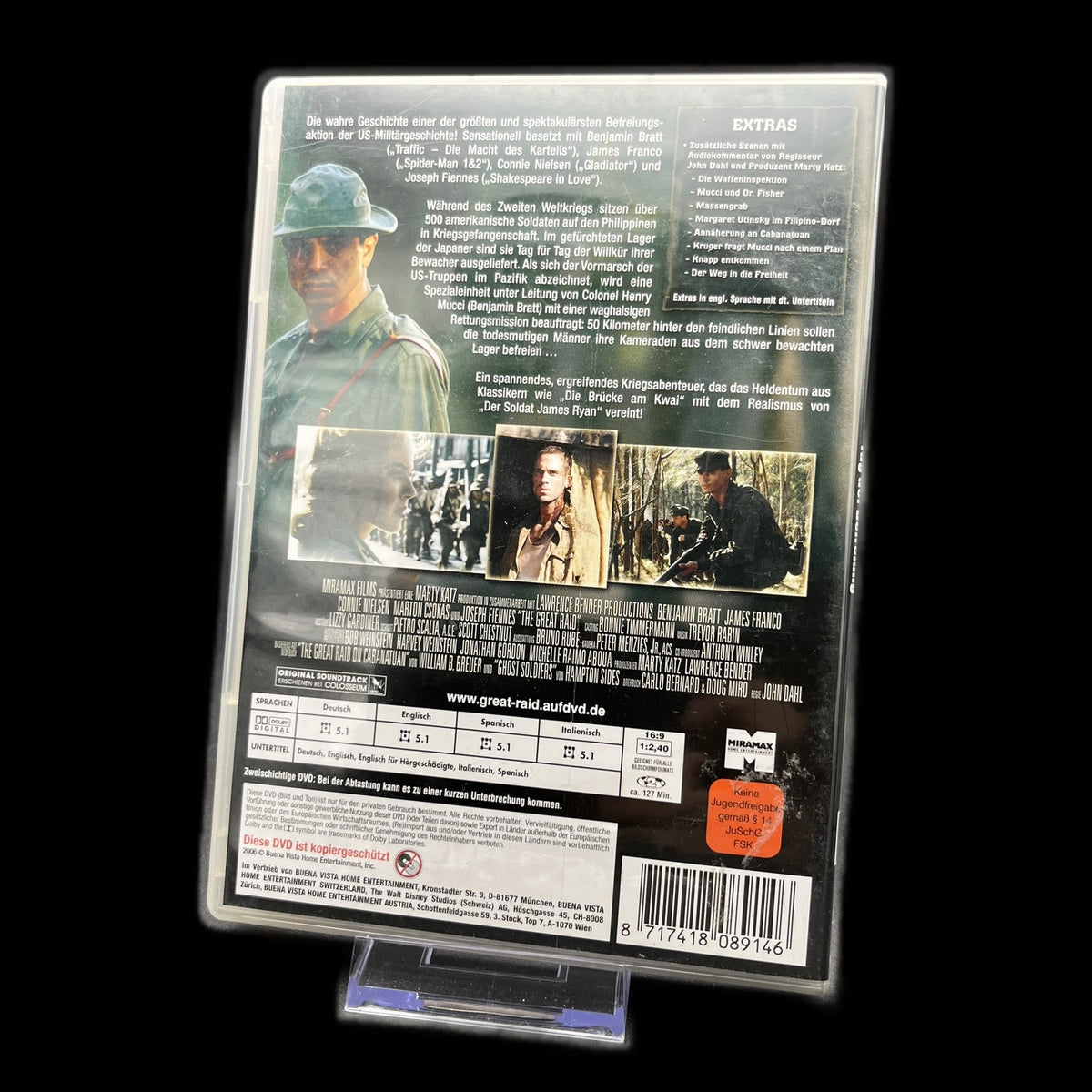 The Great Raid - Tag der Befreiung - Kriegsfilm - DVD - Verfilmung - Gebraucht
