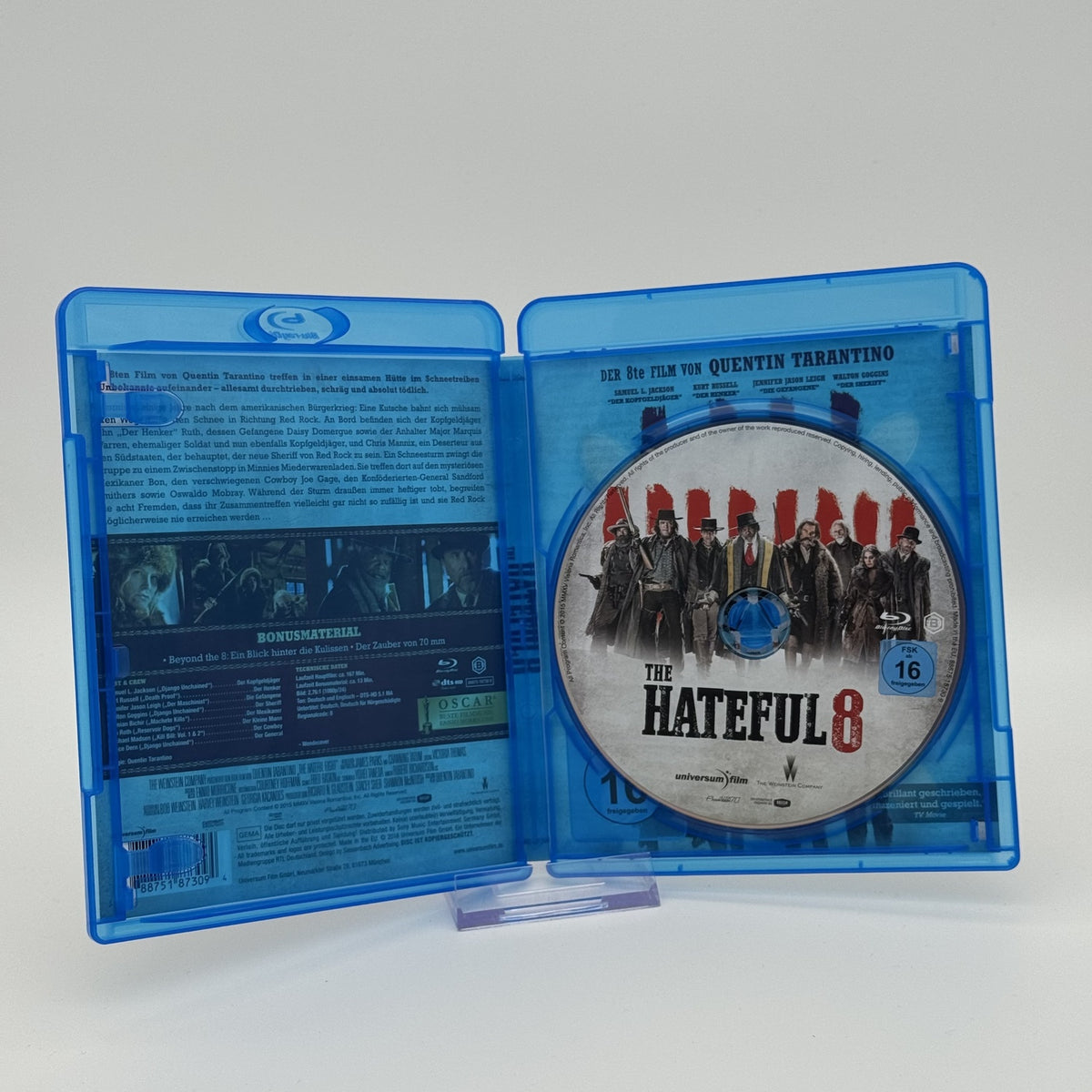 The Hateful 8 - Regie: Quentin Tarantino - 2015 - Blu-Ray - Zustand Sehr Gut