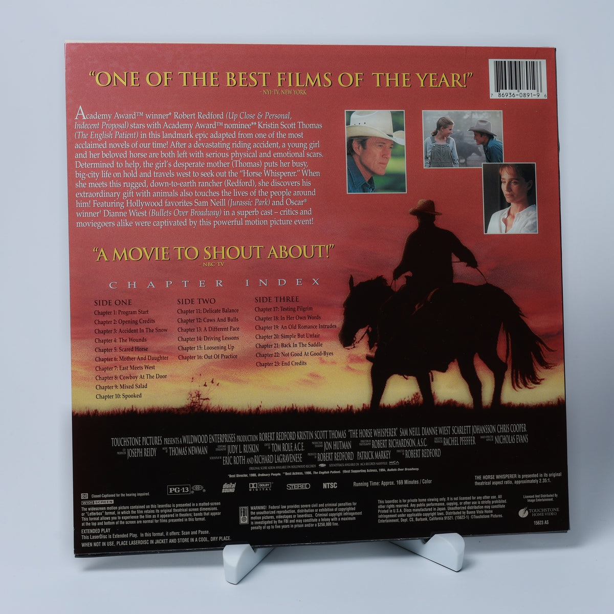 The Horse Whisperer - LaserDisc - 1998 - Widescreen - Zustand Sehr Gut