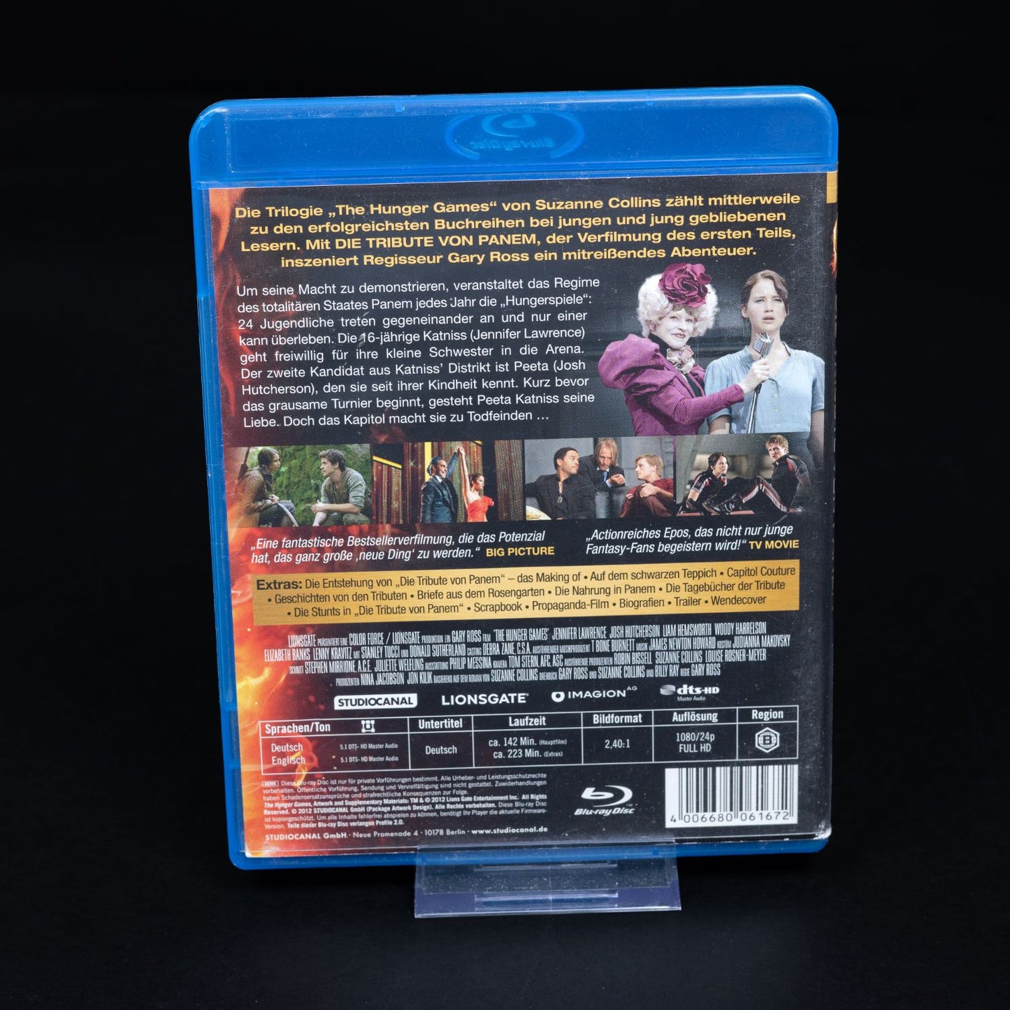 The Hunger Games - Special Edition Blu-Ray - Zustand Sehr Gut