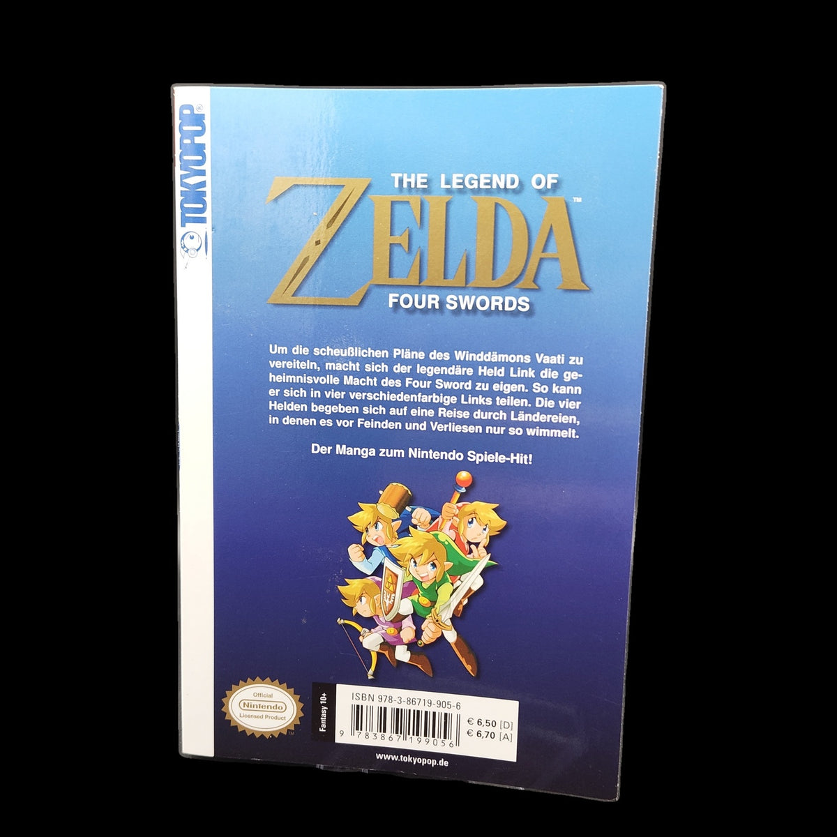 The Legend of Zelda: Four Swords - Band 1 - Tokyopop - Deutsch - Manga - Fantasy