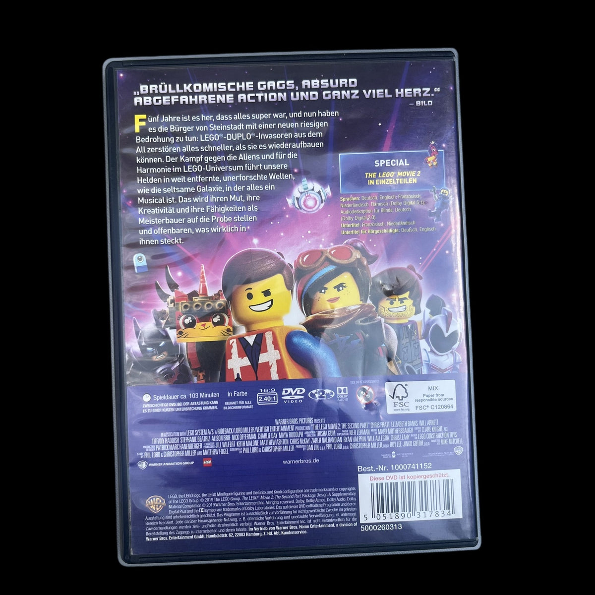 The Lego Movie 2: The Second Part - The Lego Movie - DVD - Familie - Gebraucht