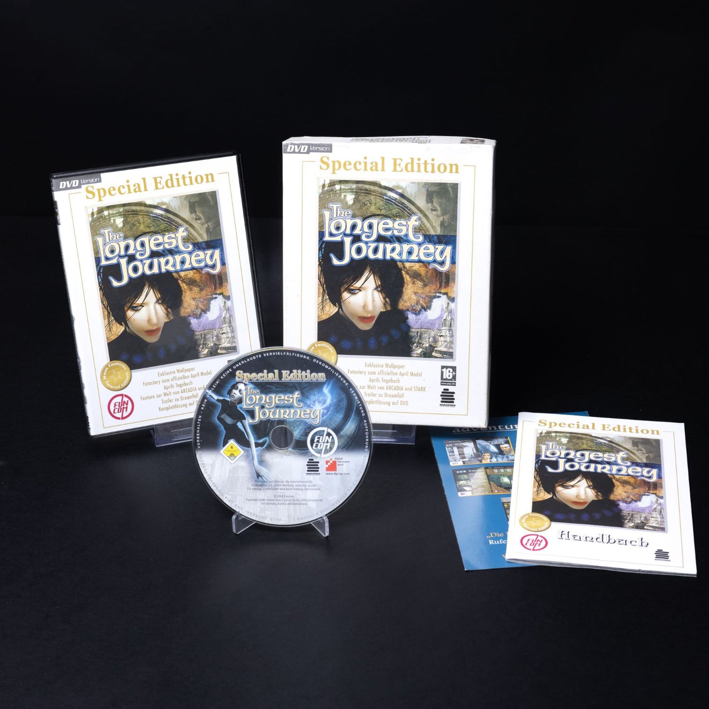 The Longest Journey - PC DVD-ROM - Special Big Box Edition - CiB - Zustand Gut