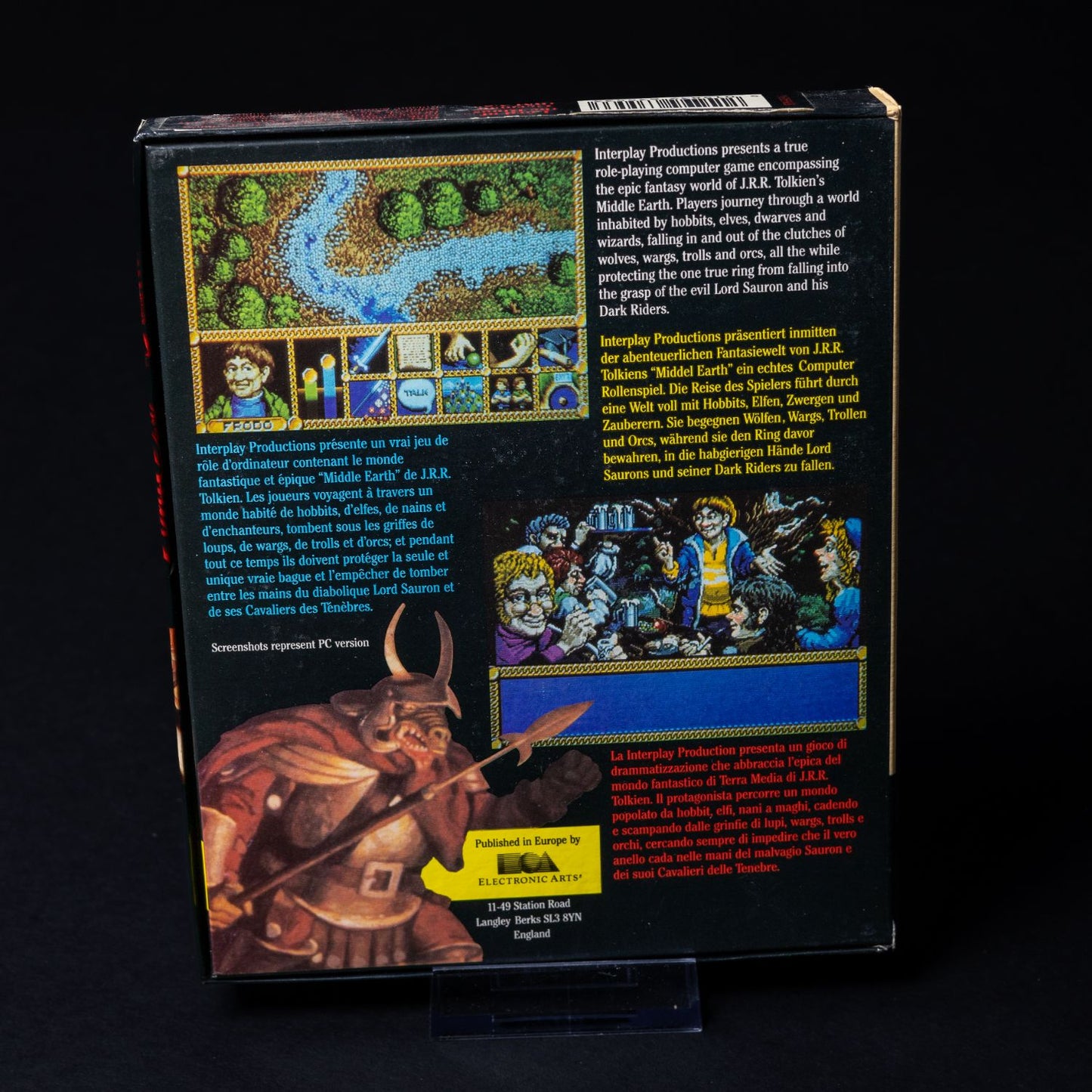 The Lord of the Rings - PC IBM / MS-DOS - Big Box CiB Komplett - Sammlerzustand