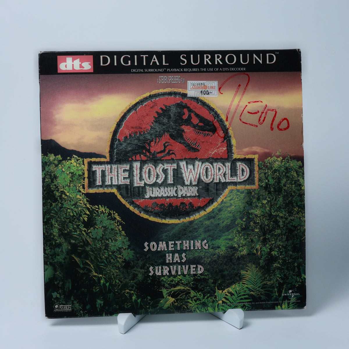 The Lost World: Jurassic Park - 1997 - Widescreen - LaserDisc - Zustand Gut
