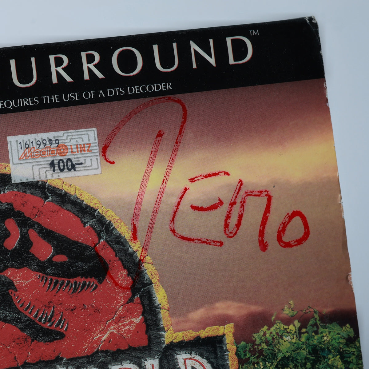 The Lost World: Jurassic Park - 1997 - Widescreen - LaserDisc - Zustand Gut