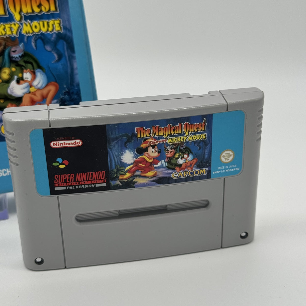 The Magical Quest Starring Mickey Mouse - SNES Spiel mit OVP - PAL - Zustand Gut