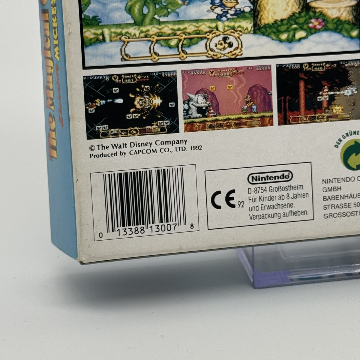 The Magical Quest Starring Mickey Mouse - SNES Spiel mit OVP - PAL - Zustand Gut