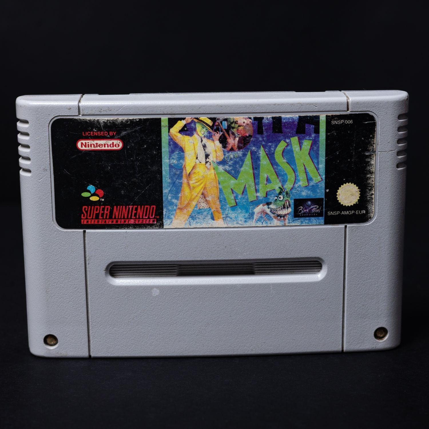 the-mask-super-nintendo-snes-spiel-pal-eu-nur-modul-zustand-okay-1 - Utopia Collectibles