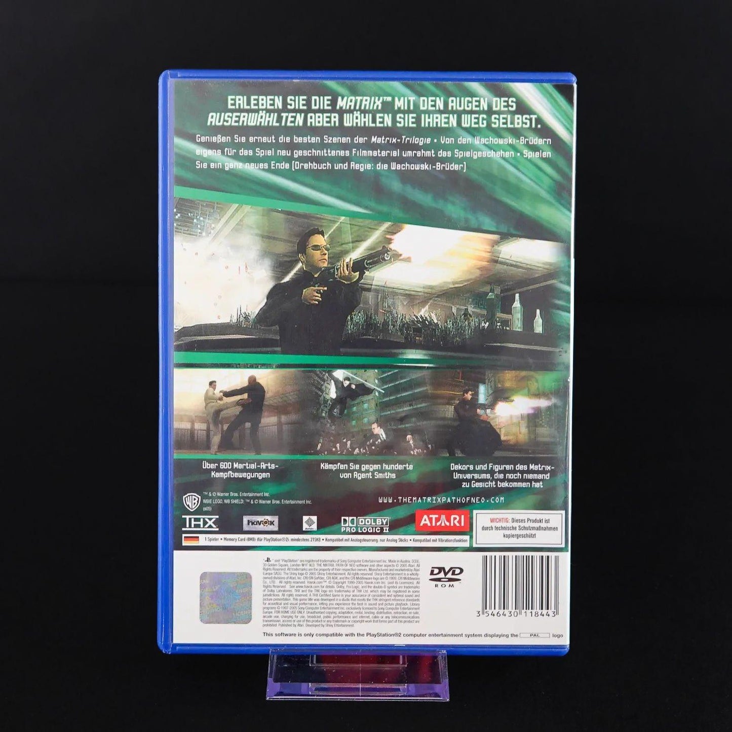 the-matrix-path-of-neo-playstation-2-ps2-spiel-cib-pal-deutsch-gebraucht-3 - Utopia Collectibles