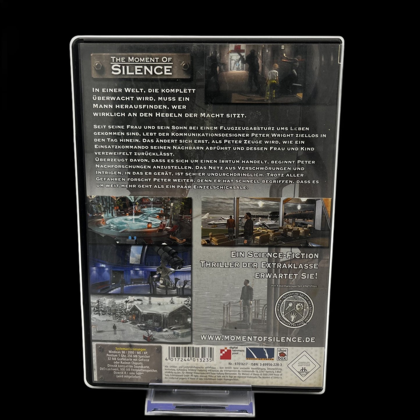 The Moment of Silence - PC - Spiel mit Anleitung - PAL - deutsch - Gebraucht