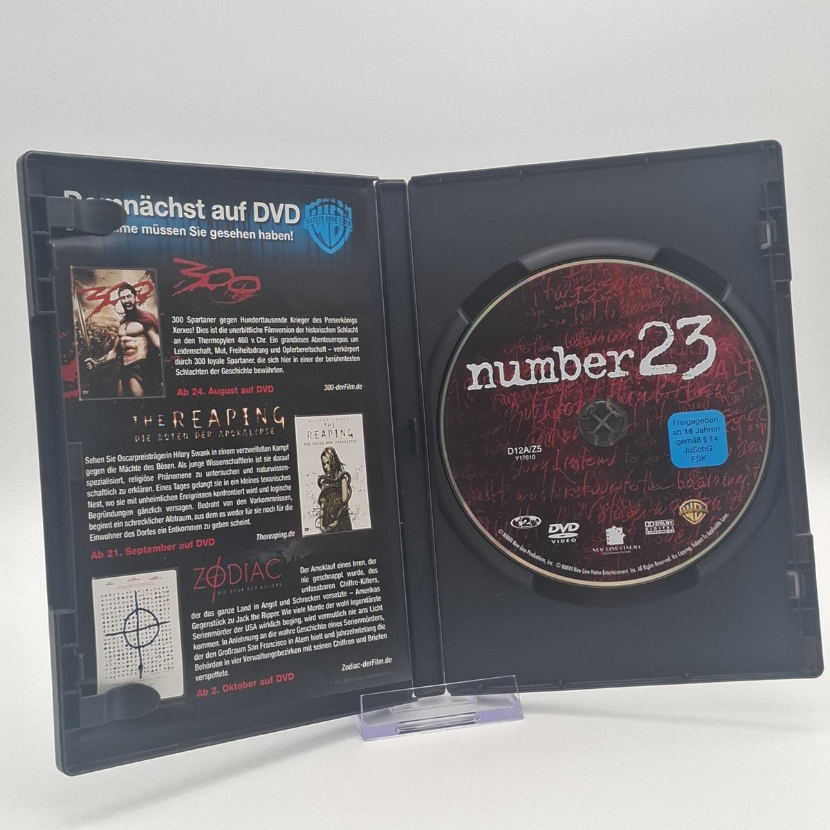 The Number 23 - Psychothriller mit Jim Carrey - DVD - Film - Zustand Sehr Gut