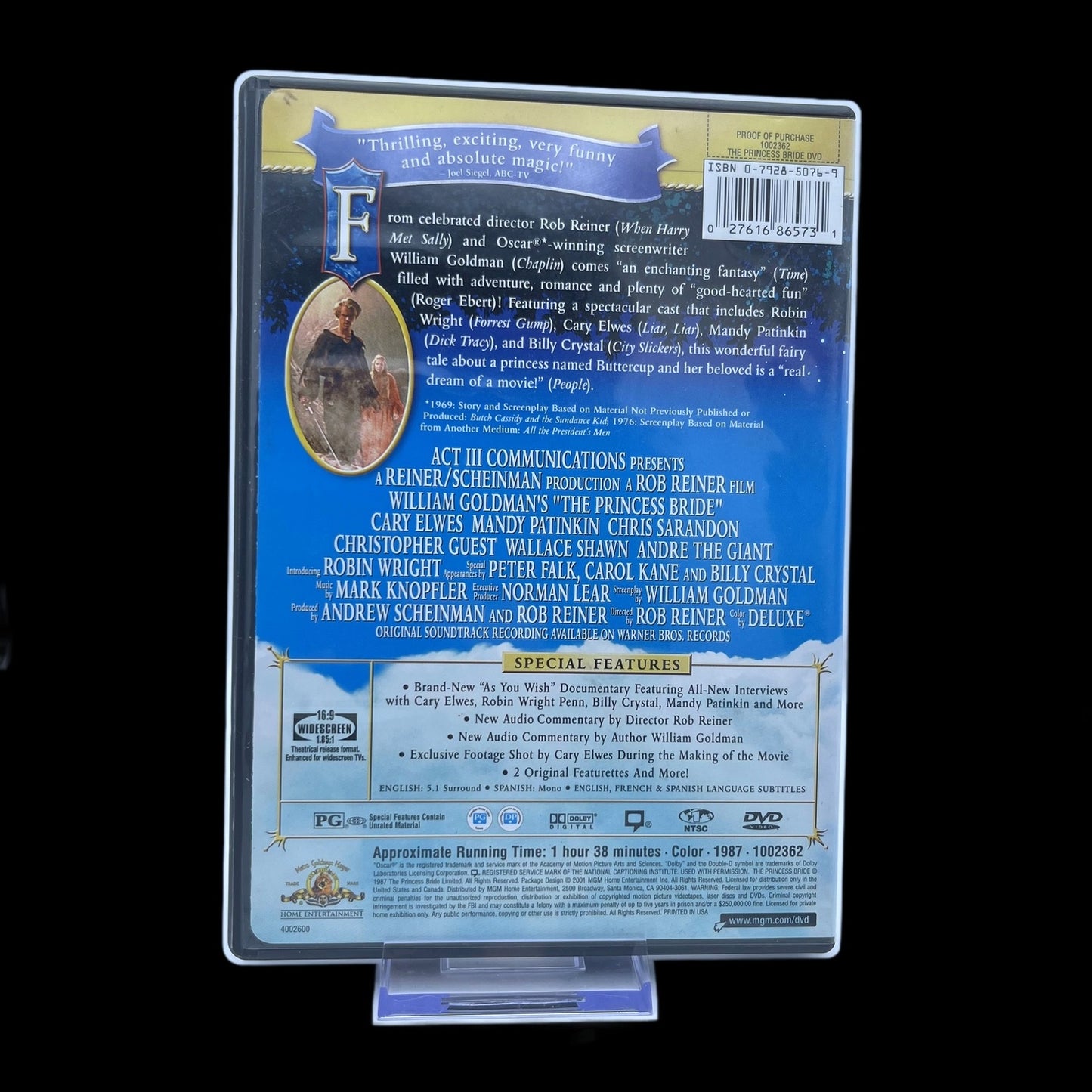 The Princess Bride - Special Edition - Dokumentation - DVD - Sehr gut